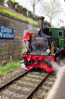 Locomotive à vapeur - Zürcher Museums-Bahn - Suisse